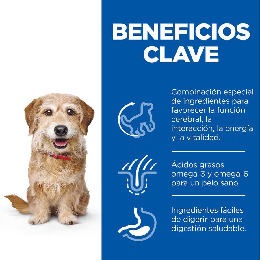 1.5 kg Hill's Science Plan Youthful Vitality Adult +7 Small y Mini Pollo pienso para perros, , large indicador imagen numero 3